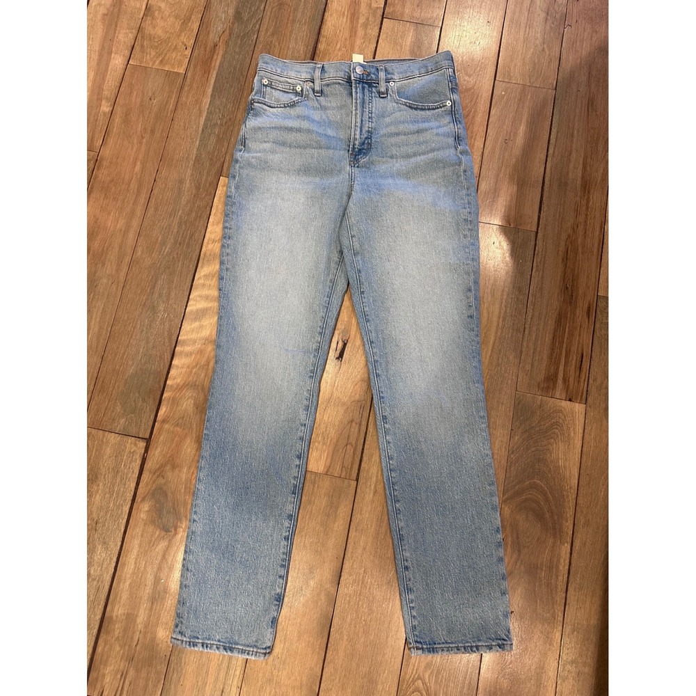 Madewell The Perfect Vintage Jean Light Wash Straight Leg MC491 W 28T